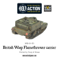 Preview: Bolt Action: British Wasp Flamethrower Carrier
